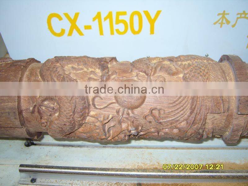 Eight Heads Buddha Statue Engraving Machine/ Rotary Woodworking Machine /cnc router with rotary