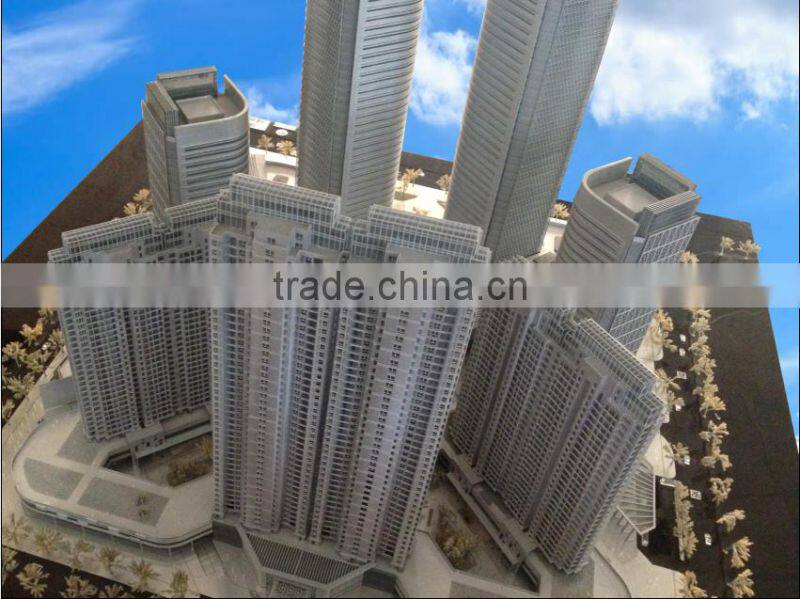 Scale model for commercial business building model making from China supplier