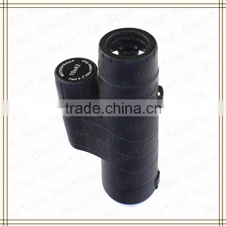 2015 New 10x42 military long range monocular telescope, Russian long distance monocular display