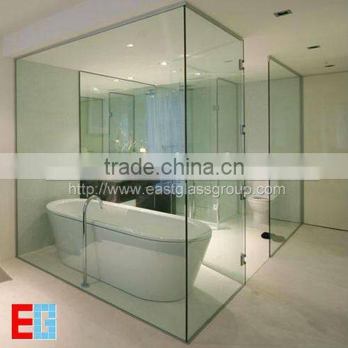 Clear/Colored Tempered Laminated Glass with PVB interlayer