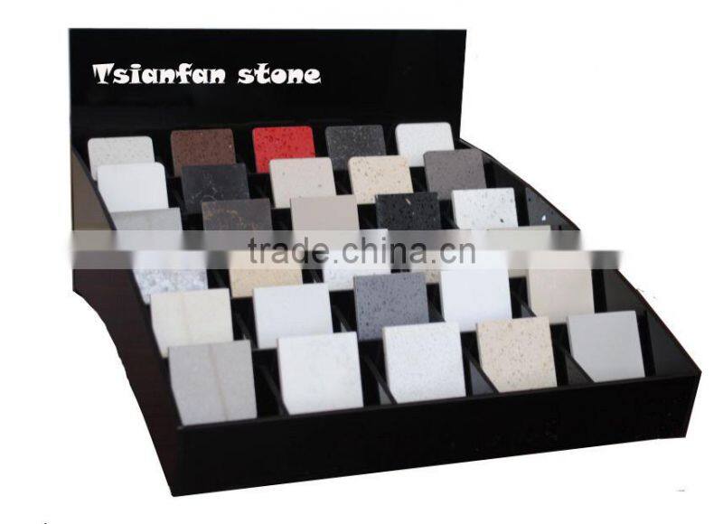 SRT002 Acrylic Counter display rack for quartz stone