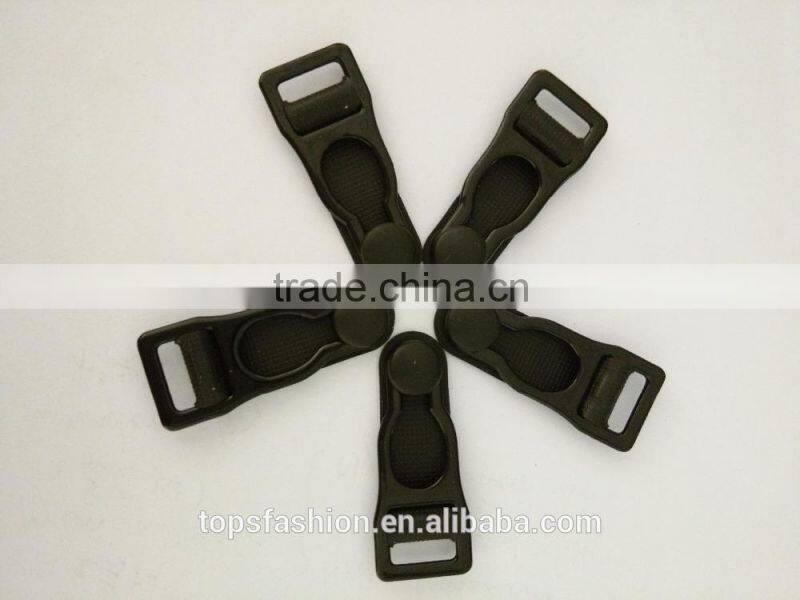 Nylon coated suspender clips