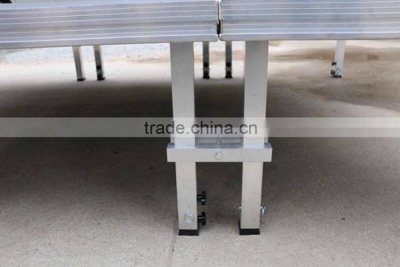 Used in various industries performances event truss stage,mobile stage