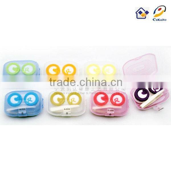 KAIDA SL-82008 Popularity bag shape Contact Lens Case Super Cute Mini lens boxes for promotional contact lens accessories