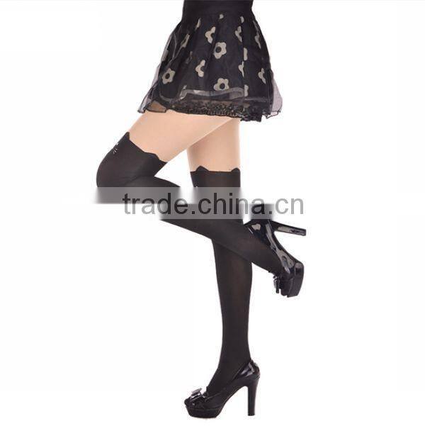 Top Selling Cat Knee High Stocking Tattoo Pantyhose Girl Tights ZTVS-0004