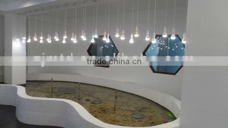 LED crafts,led droplight LED ceramic lamp ,LED ceramic bulb,ceramic holder ,indoor droplight"Annular top"