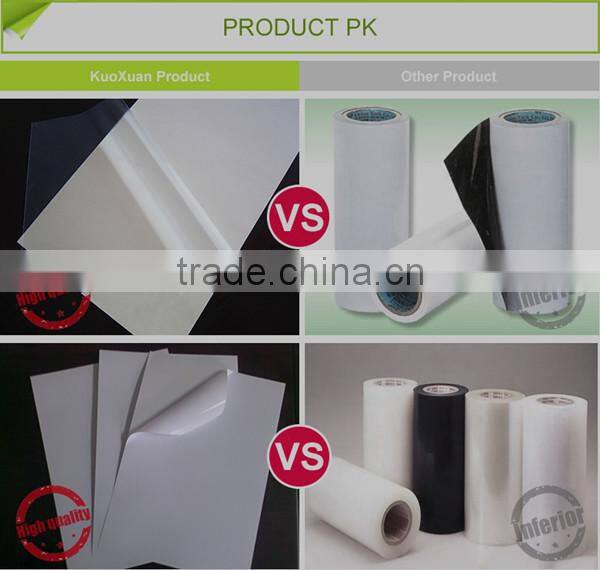 China supplier waterproof adhesive transparent sticker for glass