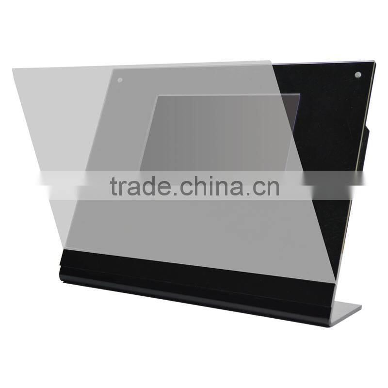LCD counter video display with Acrylic panel