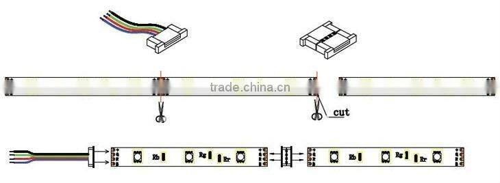 5M Reel Blue SMD 5050 Flexible 150p LED Strip Lamp Lights