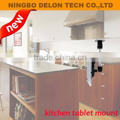 2015 hot selling rotatable kitchen tablet wall bracket
