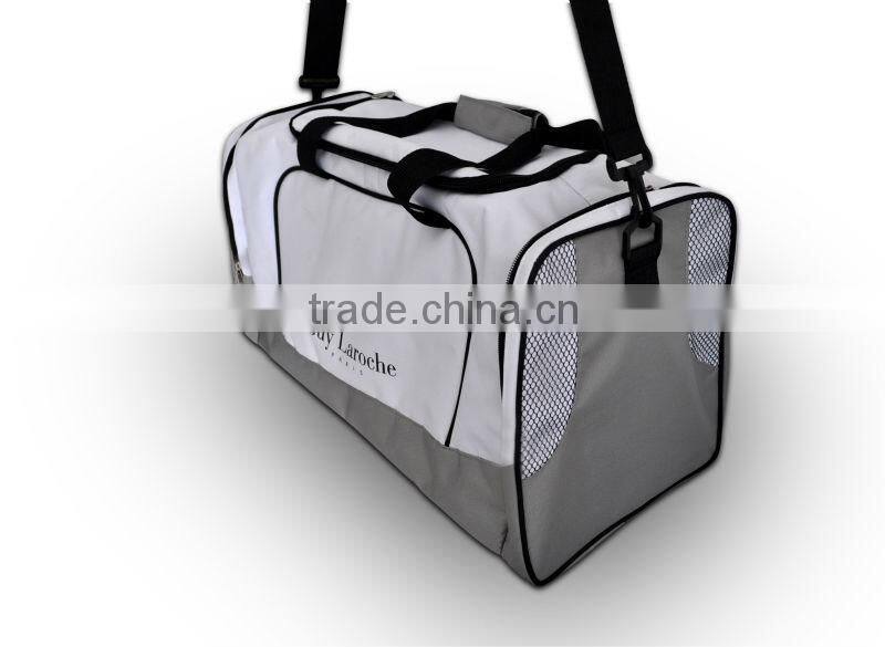 Tri-Color Athletic Sport Duffle Bag