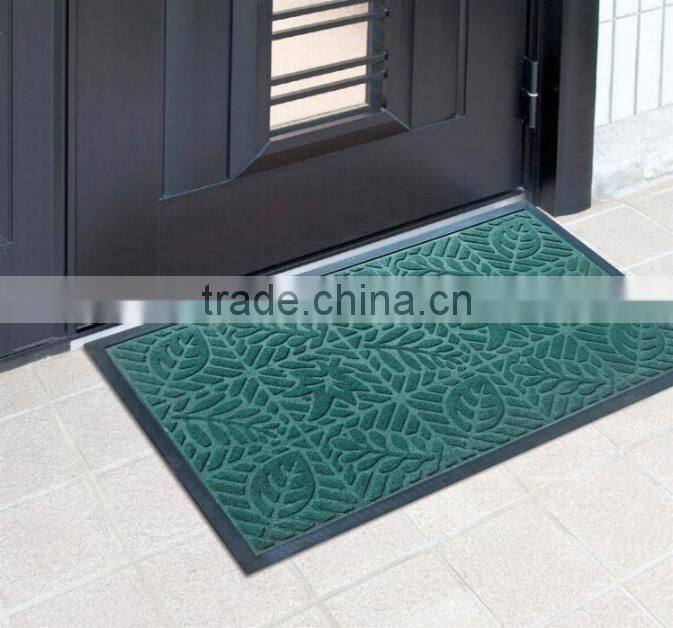 Front Door Embossed Rubber Carpet Rugs