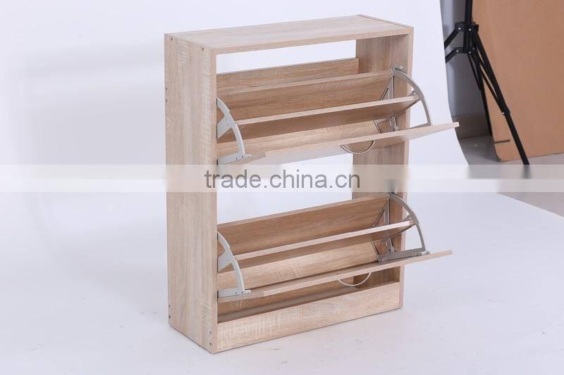 NOAHSION Melamine 2 Doors Shoe Cabinet Hot Selling