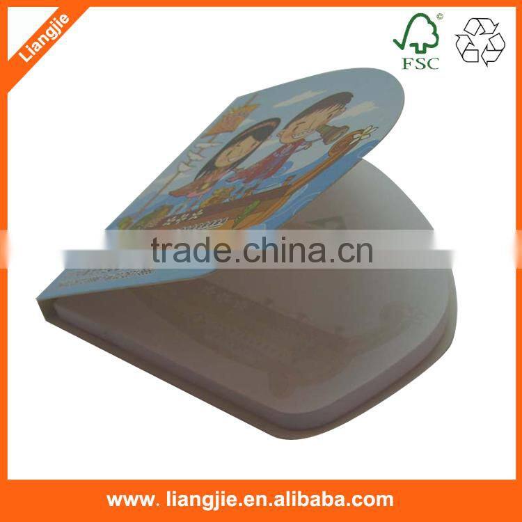 Die-cut paper cube, slant memo cube, printing memo block