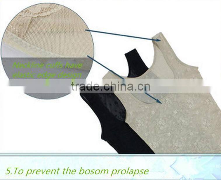 Young Girls Abdomen Waist Shaper Beauty Care Breathable Body Underwear Thin Body Shaping Vest Female Tummy Control