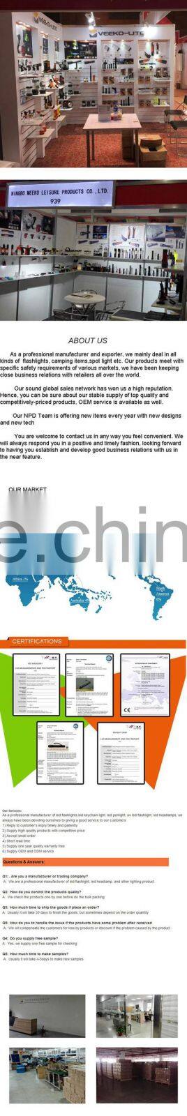 3W COB LED Mini Aluminium Working Light flashlight lamp