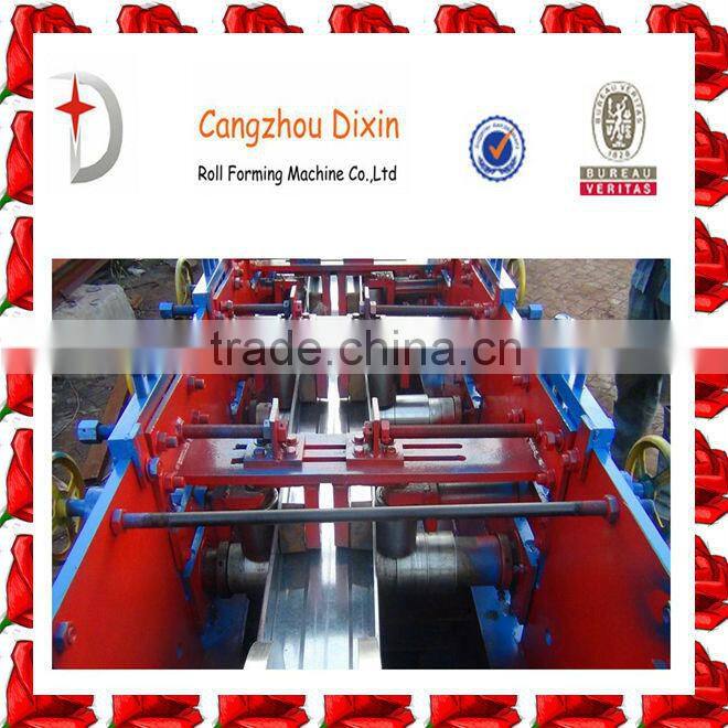 Metal / Steel 0.4 - 1.2mm Stud Roll Forming Machine for Light Steel Stud and Track