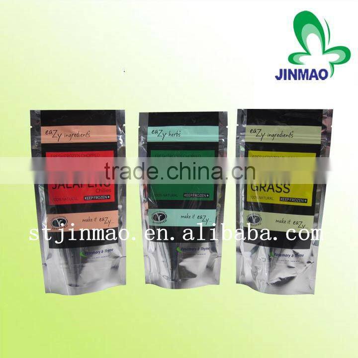 Color printed aluminium flexible packaging material