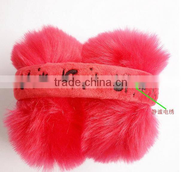 Plush Adjustable Solid Color Earmuffs