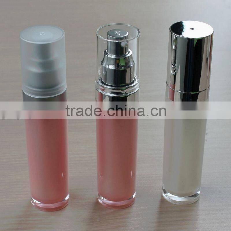 New Designed Acrylic Plastic Lotion Bottle Plastic Pump Spray Bottle