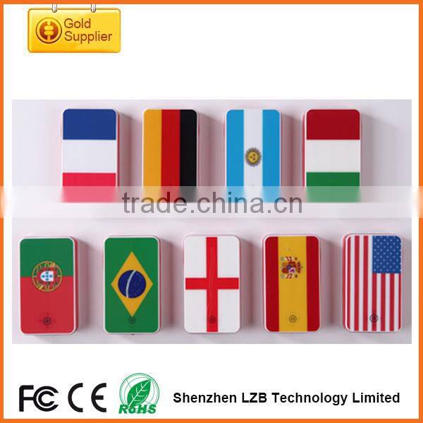 high capacity world cup portable rechargeable qi wireless charger,mini portable qi wireless charger