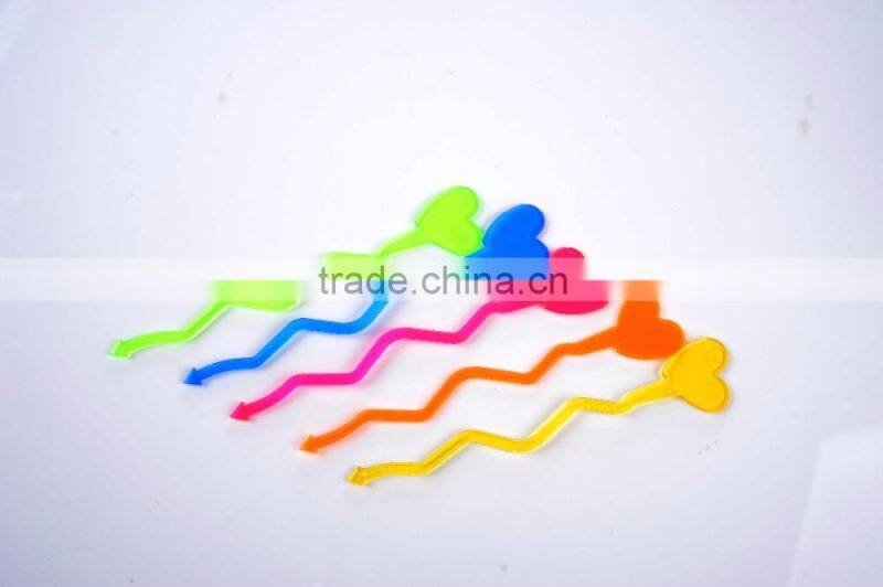 fantastic plastic stirrers for coffee with screw shape