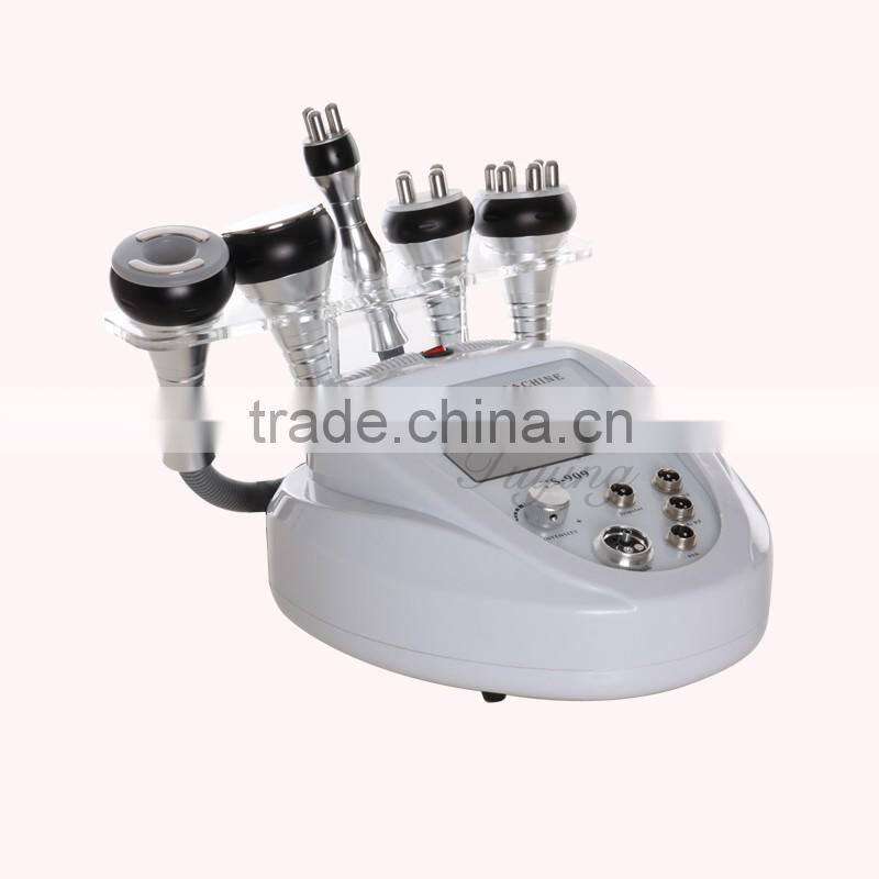 CE approved 5 in 1cavitation vacuum rf Strong energy shock wave cavitation rf slimming machine for sale