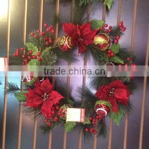 fashionable china export wholesale christmas garland wholesale