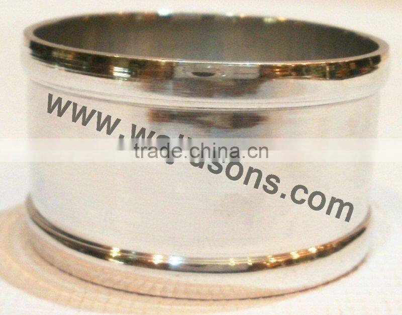 Aluminum napkin ring