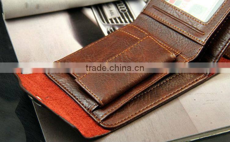 From Guangzhou PU Men Wallets New Design Cheap Mens Leather Wallet With Coin Bag Wholesale