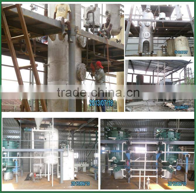 Oil machine made in China ! cooking oil refinery plant ! 1-600t/d cooking oil refinery plant