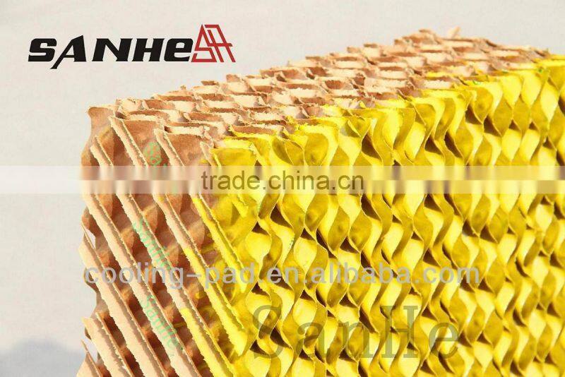 Washable Black Color Evaporative Cooling Pad with Frame