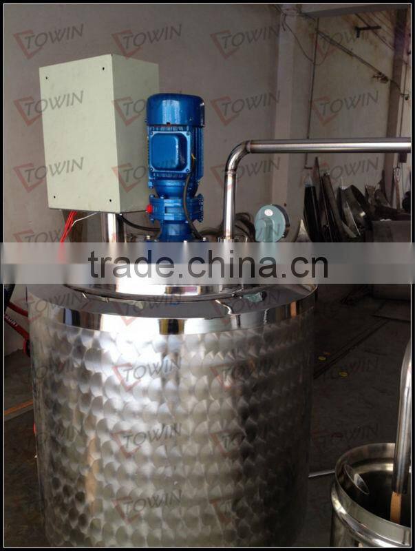 UHT Sterilizer with mixer tank and pump