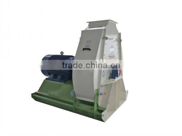 Azeus SFSP112x50 Small Corn Hammer Crusher /SFSP112x60 Rough Crushing Hammer Mill For Feed Use 3mm Screen