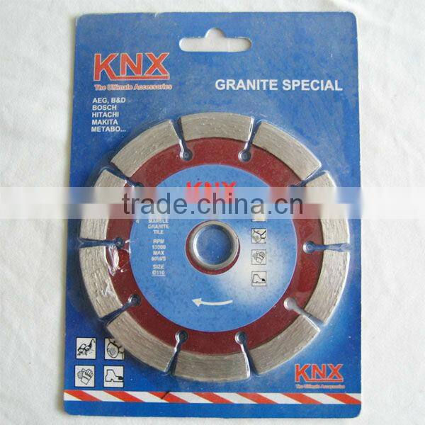 small circular groove saw blade With Red Color