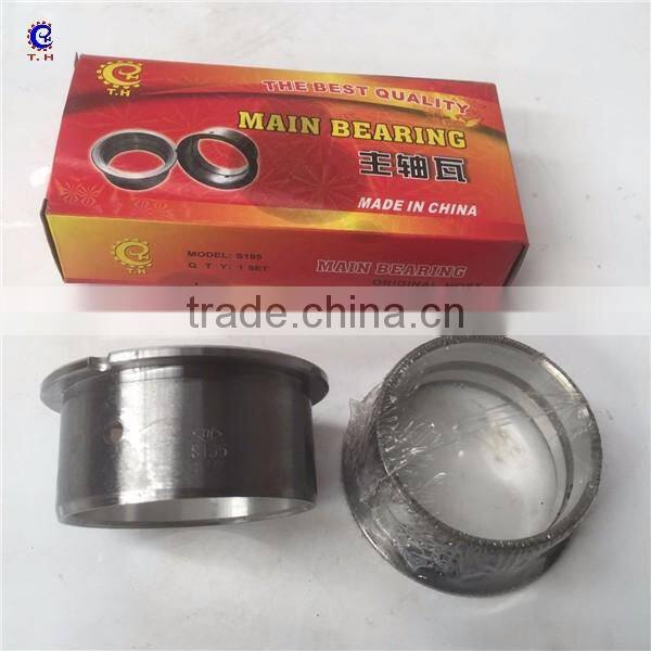 diesel engine spare parts S195 main bearing alloy