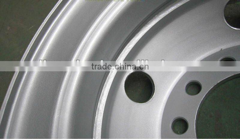22.5X8.25 tubeless steel truck rims