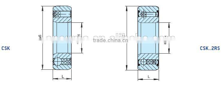 CSK20 one way freewheel bearing for electricl motorcycle