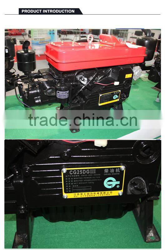 diesel engine driven dewatering pump CG25DGIII low-emission water-cooled diesel engine ZS1115D