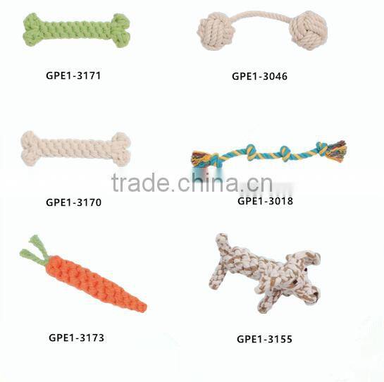 Dog Rope Toy for Chewing Tugging Playing