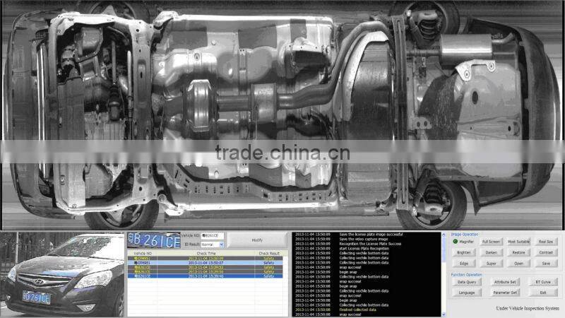 Professional under vehicle surveillance system with 2014 latest technology