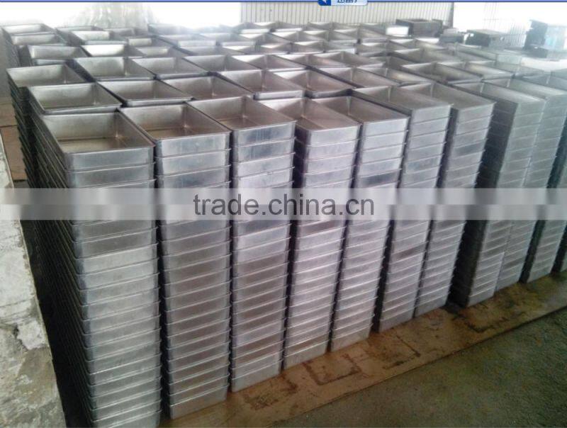 Aluminum freezing mold aluminum mold size