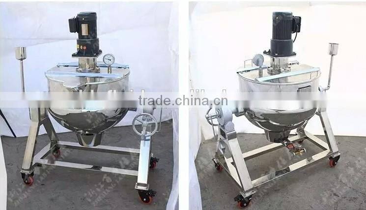 Wenzhou Tilting Porridge Making Machine, Gas Jacketed Kettle, Tilting Machine