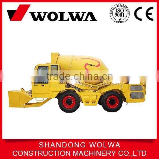 self loading mobile concrete mixer from china factory