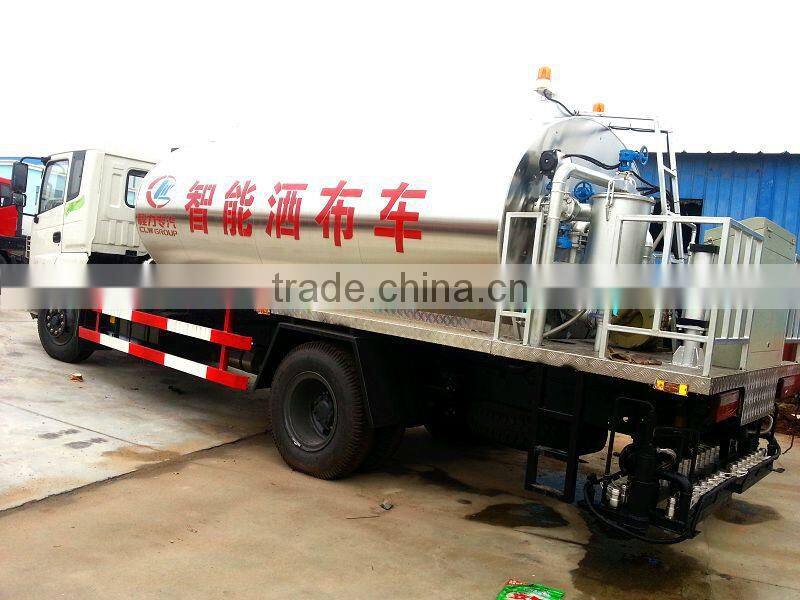 6 wheelers asphalt distributor truck,asphalt spray ruck,bitumen distributor truck 8-10cbm