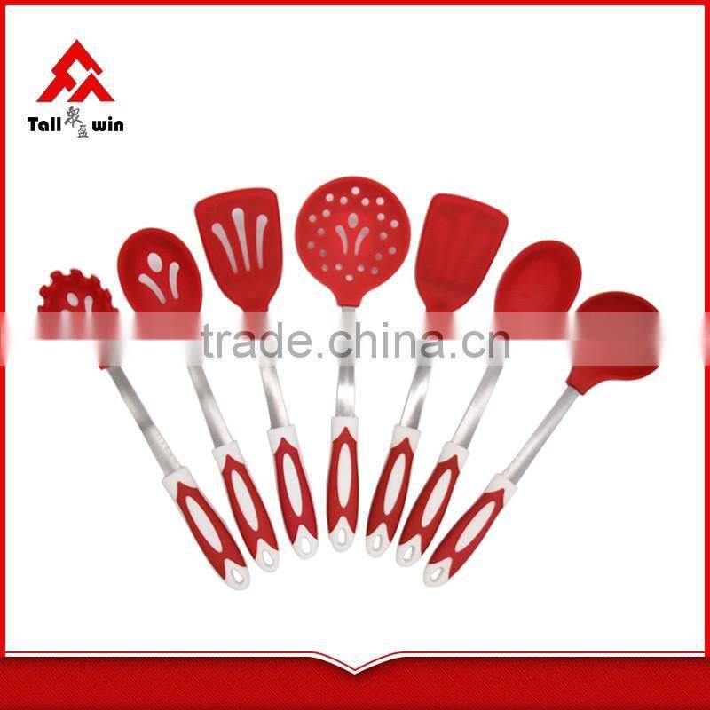 Amazon hot selling silicone kitchen utensils cooking tools