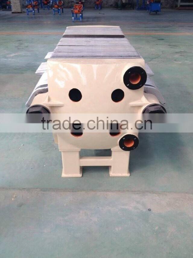 Hydraulic oil water separator machine of plate-frame filter press