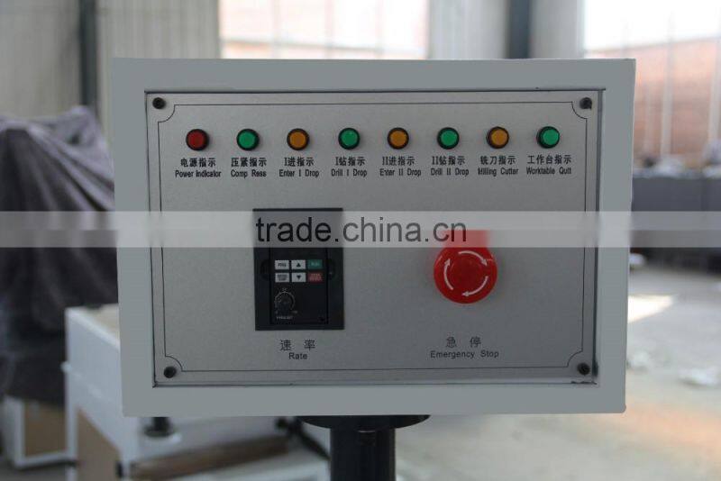 woodworking door lock boring machine