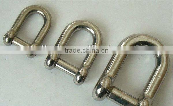 Galvanized Steel Drop Forged D Shackle