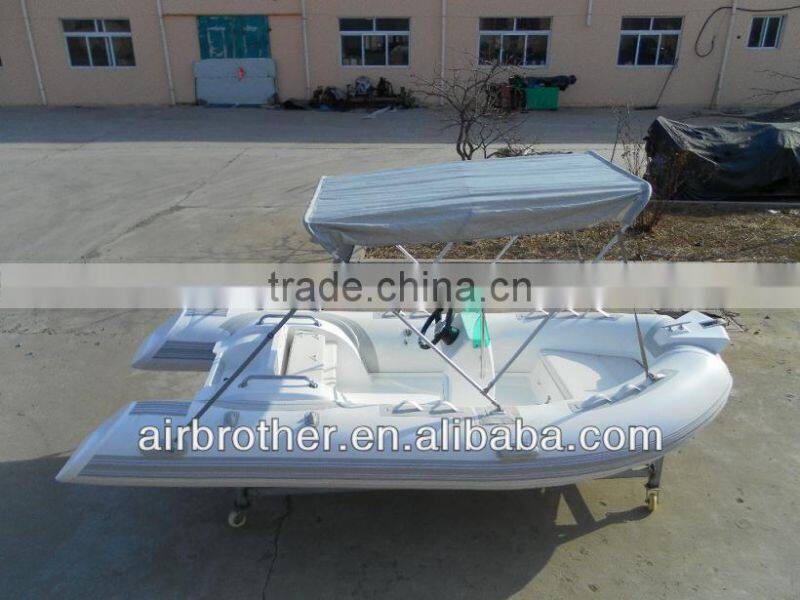 2014 luxury pvc inflatable rib boat